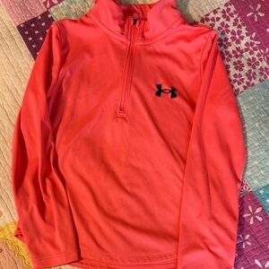 Under Armour Coral Quarter-Zip Top
